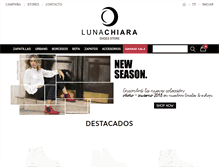 Tablet Screenshot of lunachiara.com.ar